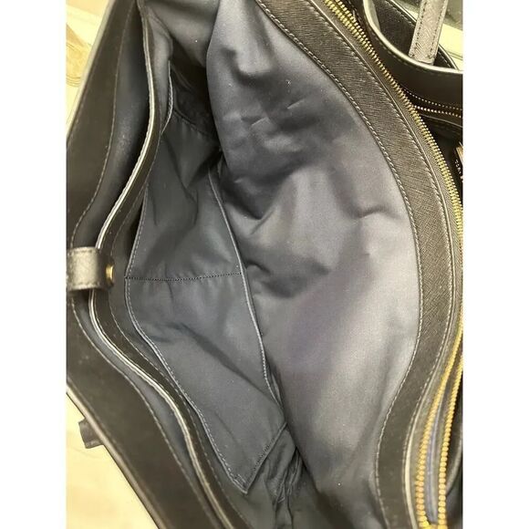 TORY BURCH ROBINSON TOTE BAG Black - Picture 10 of 13
